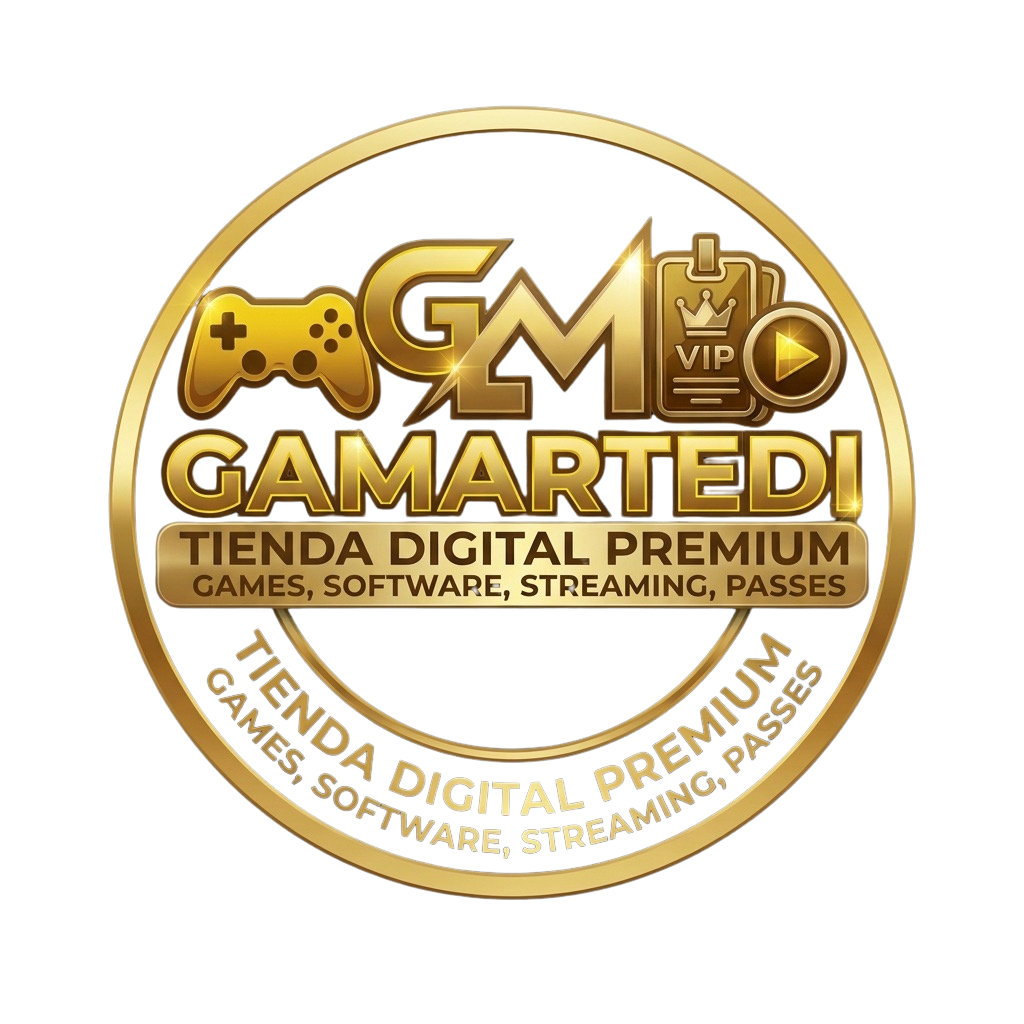 Emblema oficial Gamartedi — Tienda Digital Premium